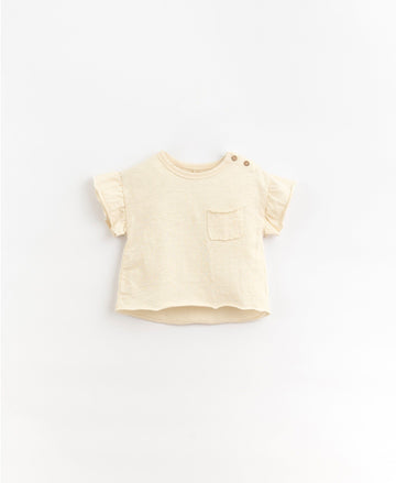 T-Shirt mit Volantärmeln Baby - Karité - Play Up